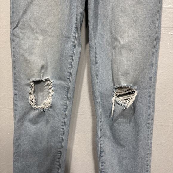 Madewell The Perfect Vintage Straight Jean Womens 26 Distressed Light Blue Denim - Picture 2 of 15